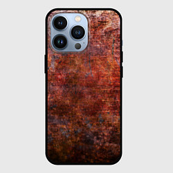 Чехол для iPhone 13 Pro Абстракция - rusty wall, цвет: 3D-черный