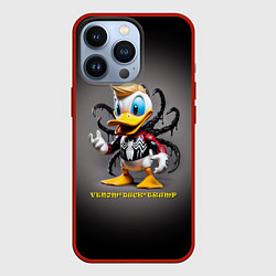 Чехол для iPhone 13 Pro Venom-Duck-Trump joke, цвет: 3D-красный
