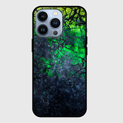 Чехол для iPhone 13 Pro Абстракция - acid web, цвет: 3D-черный