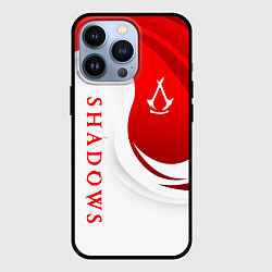 Чехол для iPhone 13 Pro Assassins creed - shadows, цвет: 3D-черный