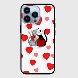 Чехол для iPhone 13 Pro Атмосфера любви, цвет: 3D-черный
