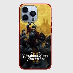 Чехол для iPhone 13 Pro Сражение Kingdom come 2 deliverance, цвет: 3D-красный