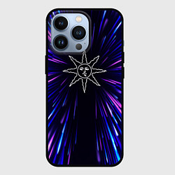 Чехол для iPhone 13 Pro Dark Souls neon energy, цвет: 3D-черный