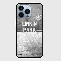 Чехол для iPhone 13 Pro Linkin Park 2024 - grey gradient посередине, цвет: 3D-черный
