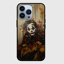 Чехол для iPhone 13 Pro Джокер - депрессивная осень, цвет: 3D-черный
