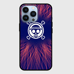 Чехол для iPhone 13 Pro One Piece red energy, цвет: 3D-черный