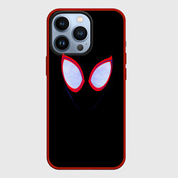 Чехол для iPhone 13 Pro Человек паук глаза, цвет: 3D-красный