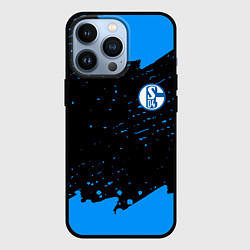 Чехол для iPhone 13 Pro Schalke 04 fc blue color, цвет: 3D-черный