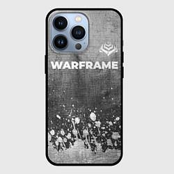 Чехол для iPhone 13 Pro Warframe - grey gradient посередине, цвет: 3D-черный