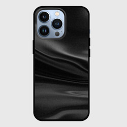 Чехол для iPhone 13 Pro Текстура драпированного шелка, цвет: 3D-черный