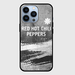 Чехол для iPhone 13 Pro Red Hot Chili Peppers - grey gradient посередине, цвет: 3D-черный