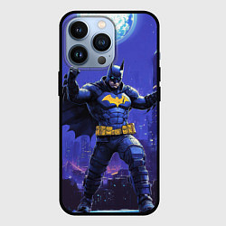 Чехол для iPhone 13 Pro Бэтмен в стойке победителя, цвет: 3D-черный