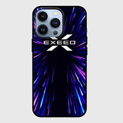 Чехол для iPhone 13 Pro Exeed neon energy, цвет: 3D-черный