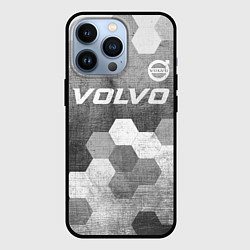 Чехол для iPhone 13 Pro Volvo - grey gradient посередине, цвет: 3D-черный