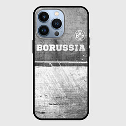 Чехол для iPhone 13 Pro Borussia - grey gradient посередине, цвет: 3D-черный