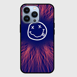 Чехол для iPhone 13 Pro Nirvana red energy, цвет: 3D-черный