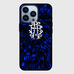 Чехол для iPhone 13 Pro Nickelback blue energy, цвет: 3D-черный