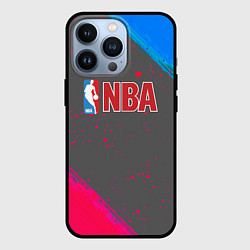 Чехол для iPhone 13 Pro NBA неоновые краски, цвет: 3D-черный