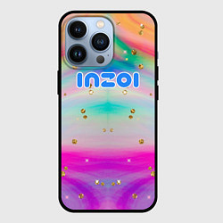 Чехол для iPhone 13 Pro Inzoi с золотыми звездочками, цвет: 3D-черный