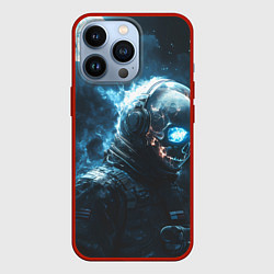 Чехол iPhone 13 Pro Скелет космонавта и полнолуние