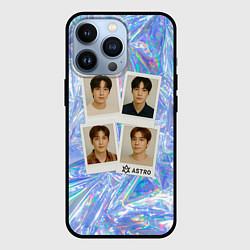 Чехол для iPhone 13 Pro Astro четыре фото, цвет: 3D-черный