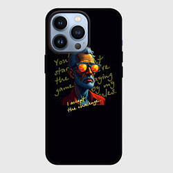 Чехол для iPhone 13 Pro Мои правила, цвет: 3D-черный