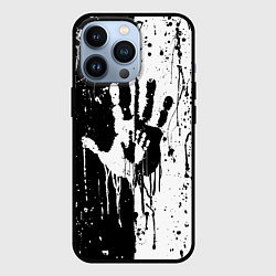 Чехол для iPhone 13 Pro Антиматерия подтеки, цвет: 3D-черный