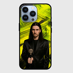 Чехол для iPhone 13 Pro Bones держит трость, цвет: 3D-черный