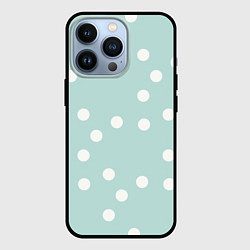 Чехол для iPhone 13 Pro Снежная морская пена, цвет: 3D-черный