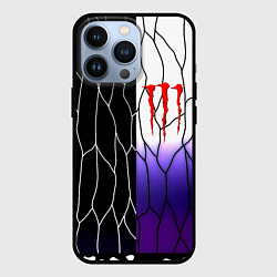 Чехол для iPhone 13 Pro Monster energy steel, цвет: 3D-черный