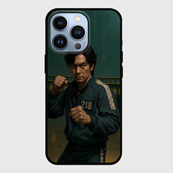 Чехол iPhone 13 Pro Игрок 218 в боевой стойке