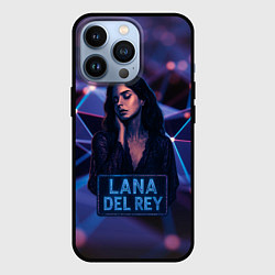 Чехол iPhone 13 Pro Lana Del Rey и неоновая вывеска