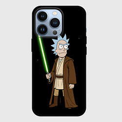 Чехол для iPhone 13 Pro Рик - светлая сторона силы, цвет: 3D-черный