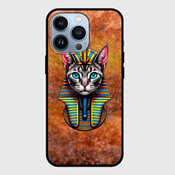 Чехол для iPhone 13 Pro Богиня-кошка Баст, цвет: 3D-черный