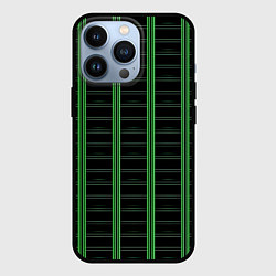 Чехол для iPhone 13 Pro Color black cage, цвет: 3D-черный