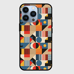 Чехол для iPhone 13 Pro Ритмы Баухауса, цвет: 3D-черный