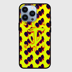 Чехол для iPhone 13 Pro Doom off, цвет: 3D-черный