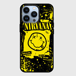 Чехол для iPhone 13 Pro Nirvana smile 1987, цвет: 3D-черный