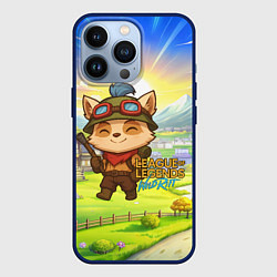 Чехол для iPhone 13 Pro League of legends Тимо, цвет: 3D-тёмно-синий