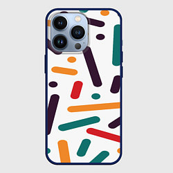 Чехол для iPhone 13 Pro Oval oil, цвет: 3D-тёмно-синий