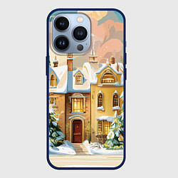 Чехол iPhone 13 Pro Новогодний город