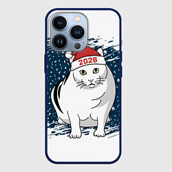 Чехол для iPhone 13 Pro Кот Бендер - 2026, цвет: 3D-тёмно-синий