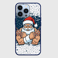 Чехол для iPhone 13 Pro Сантамаха, цвет: 3D-тёмно-синий