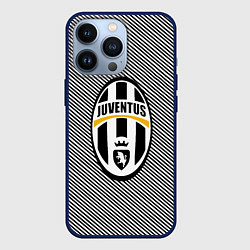 Чехол для iPhone 13 Pro Ювентус спорт линии, цвет: 3D-тёмно-синий
