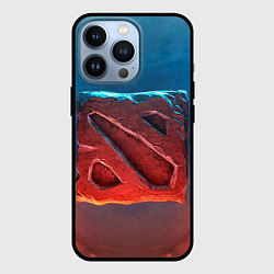 Чехол для iPhone 13 Pro Dota 2: Symbol, цвет: 3D-черный