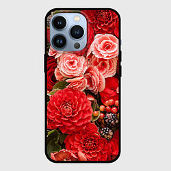 Чехол для iPhone 13 Pro Ассорти из цветов, цвет: 3D-черный