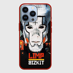 Чехол для iPhone 13 Pro Limp Bizkit: Faith Face, цвет: 3D-красный