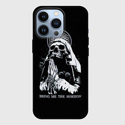 Чехол для iPhone 13 Pro BMTH: Skull Pray, цвет: 3D-черный