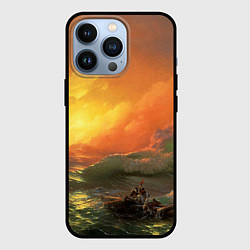 Чехол для iPhone 13 Pro Айвазовский - 9 Вал, цвет: 3D-черный