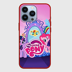 Чехол для iPhone 13 Pro My Little Pony, цвет: 3D-красный